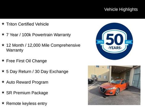 Used 2021 Nissan Altima 2.5 SR w/ SR Premium Package image 5