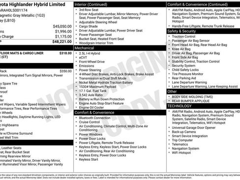 Used 2020 Toyota Highlander Limited image 64