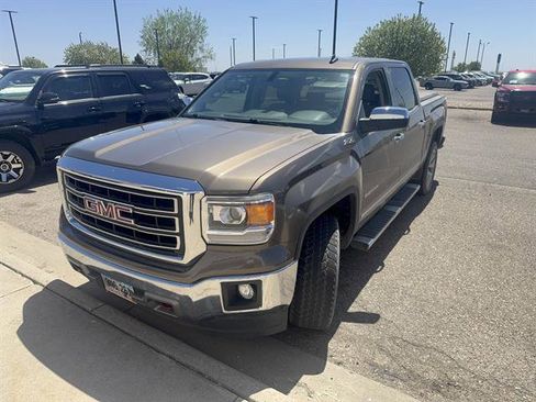 Used 2014 GMC Sierra 1500 SLT w/ SLT Crew Cab Value Package AWD/4WD image 1