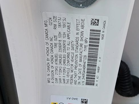 Certified 2024 Honda CR-V EX image 27