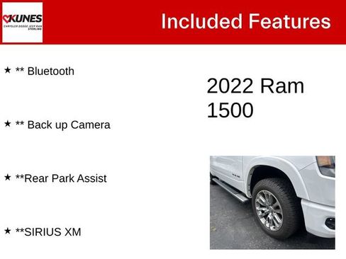 Used 2022 RAM 1500 Laramie w/ Sport Appearance Package AWD/4WD image 5