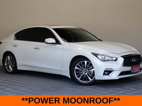Used 2023 INFINITI Q50 Luxe w/ Cargo Package RWD image 2