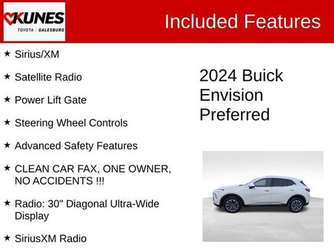 Used 2024 Buick Envision Preferred image 3