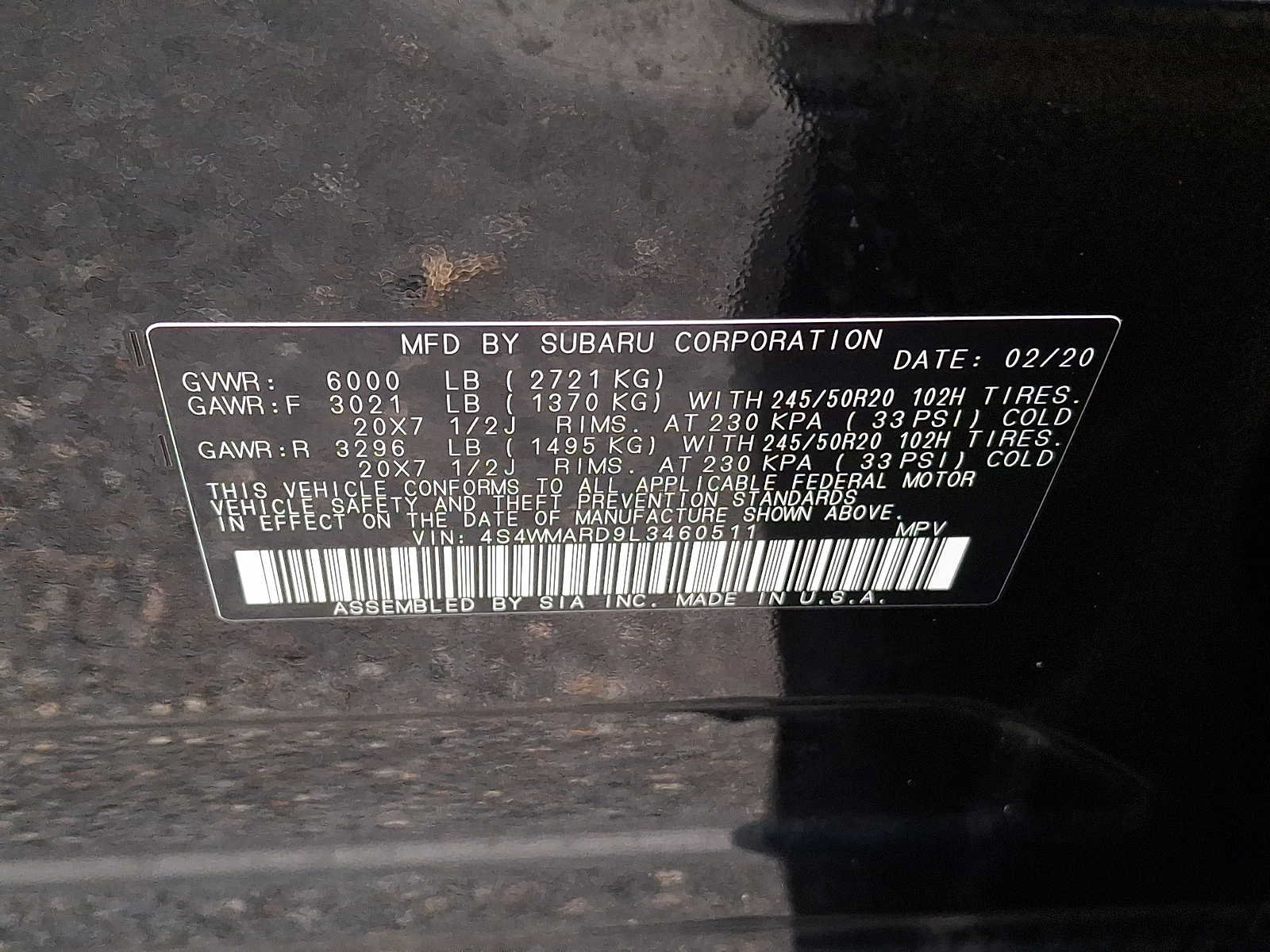 Used 2020 Subaru Ascent Touring AWD/4WD image 28