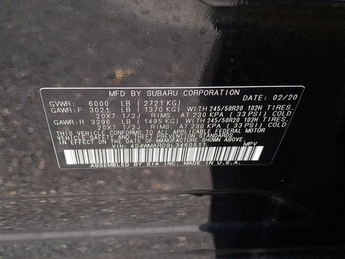 Used 2020 Subaru Ascent Touring AWD/4WD image 28