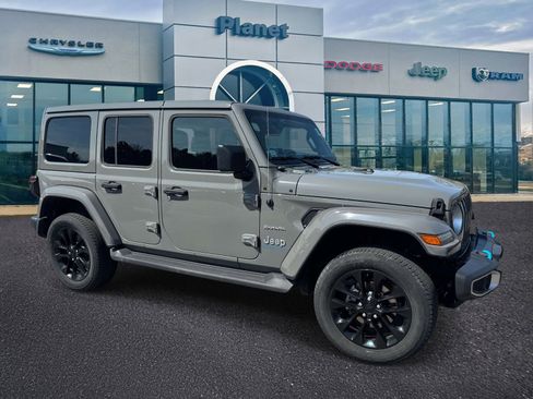 Used 2023 Jeep Wrangler Unlimited Sahara w/ Cold Weather Group image 1