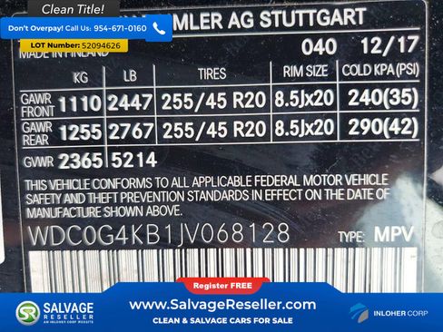 Used 2018 Mercedes-Benz GLC 300 4MATIC image 17
