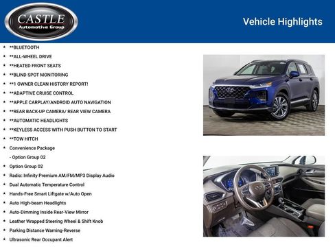 Used 2020 Hyundai Santa Fe SEL w/ Convenience Package image 3