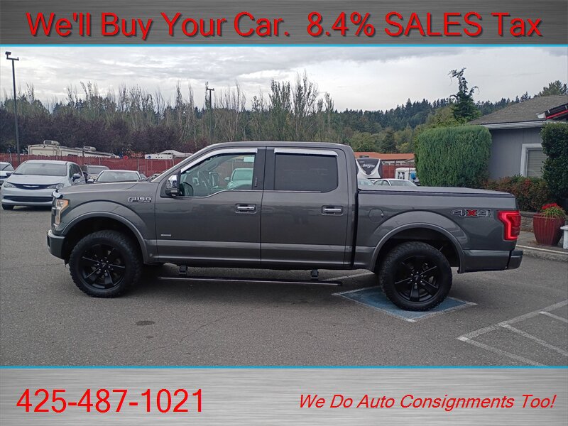 Used 2015 Ford F150 Platinum w/ Equipment Group 701A Luxury AWD/4WD image 5