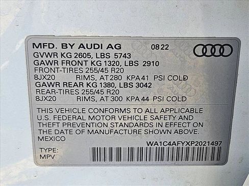 Used 2023 Audi SQ5 Prestige w/ Prestige Package AWD/4WD image 28