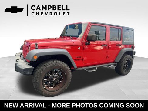 Used 2016 Jeep Wrangler Unlimited Sport w/ Quick Order Package 24S AWD/4WD image 1