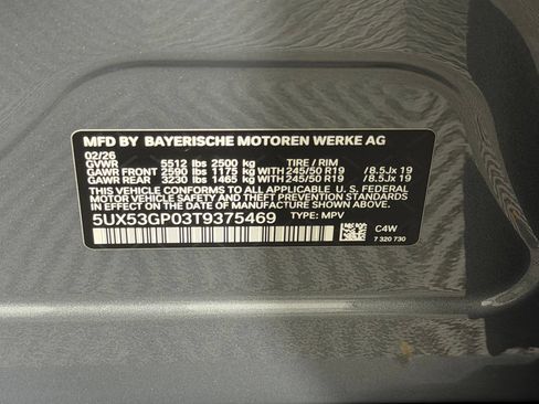 Used 2026 BMW X3 xDrive30i w/ Convenience Package AWD/4WD image 23