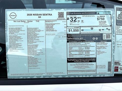 New 2026 Nissan Sentra SR image 13