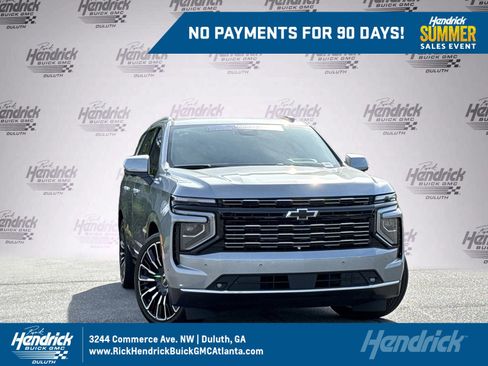 Used 2025 Chevrolet Tahoe High Country AWD/4WD image 1