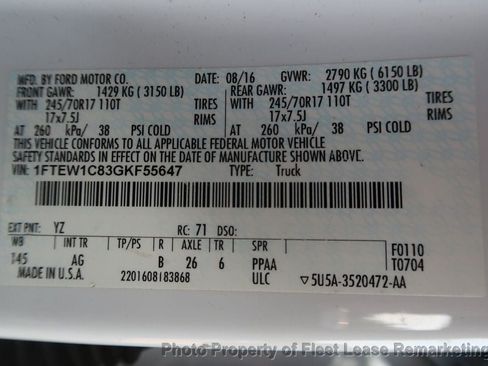 Used 2016 Ford F150 XL w/ Equipment Group 101A Mid RWD image 14