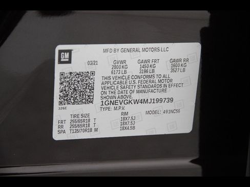 Used 2021 Chevrolet Traverse LT image 24