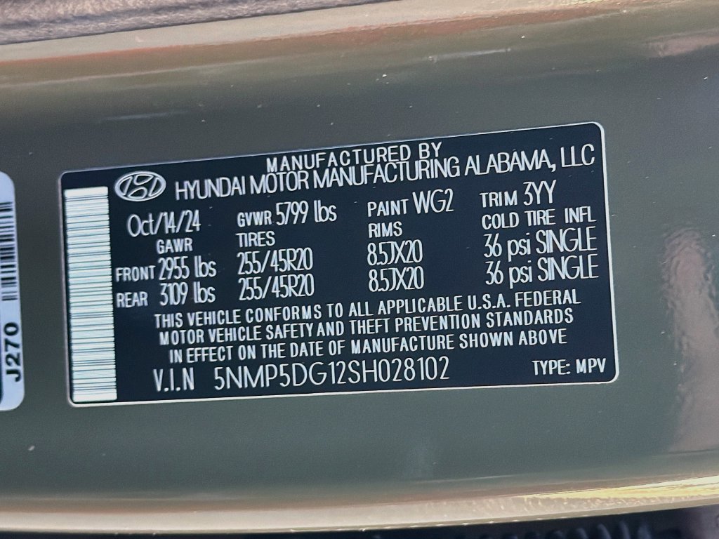 Used 2025 Hyundai Santa Fe Calligraphy AWD/4WD image 34