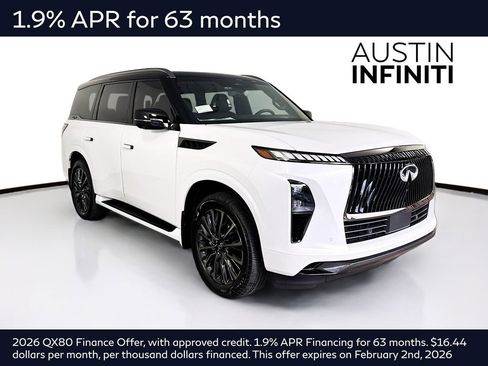 New 2026 INFINITI QX80 Autograph w/ Premium Cargo Package image 1