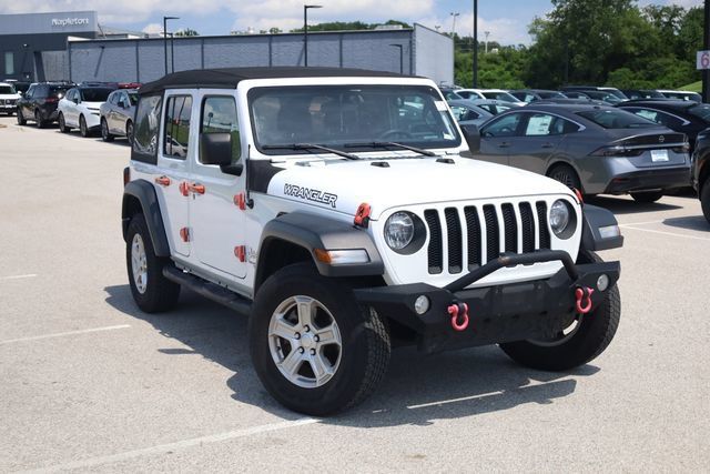 Used 2021 Jeep Wrangler Unlimited Sport AWD/4WD image 2