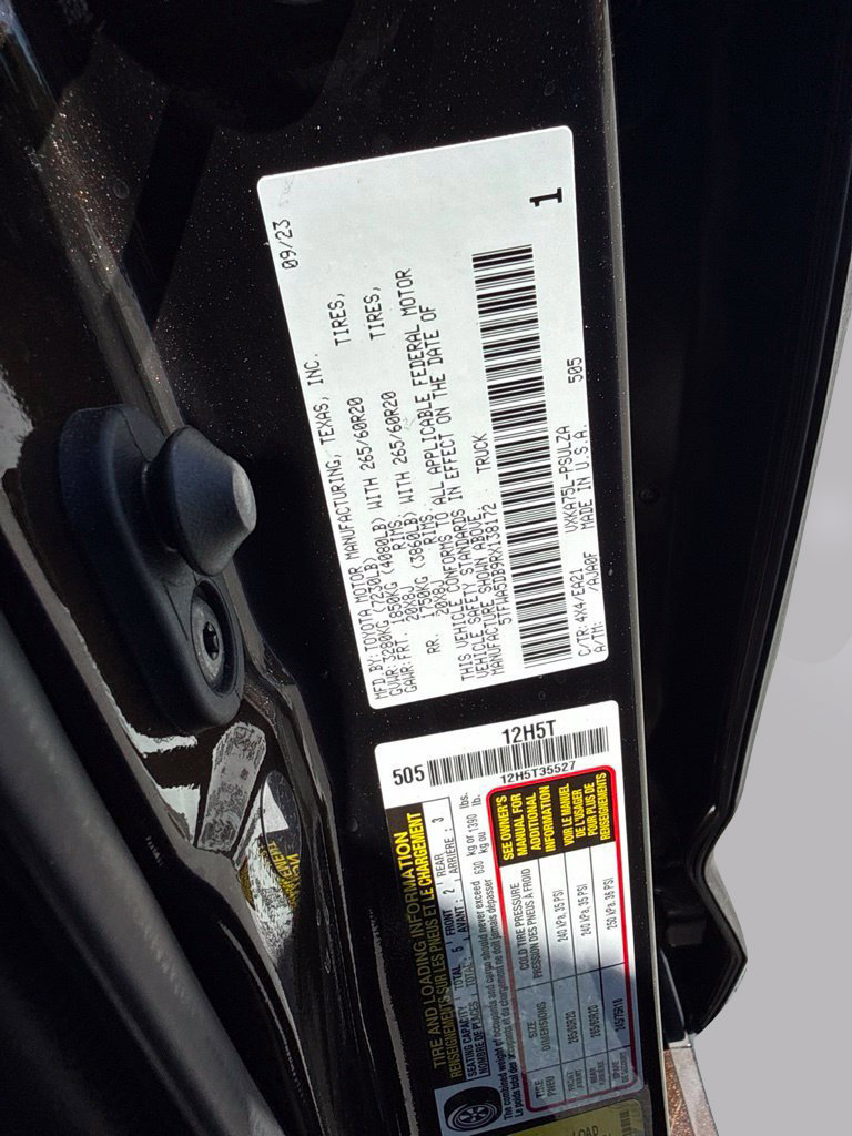Used 2024 Toyota Tundra Limited w/ Nightshade Package AWD/4WD image 29