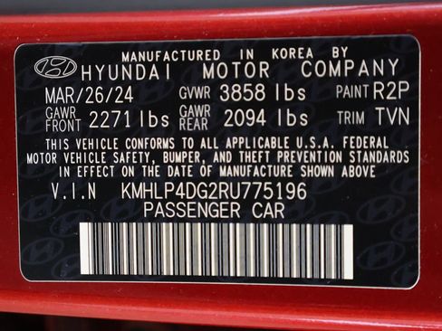 Used 2024 Hyundai Elantra Limited FWD image 47