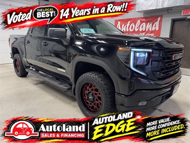 Used 2024 GMC Sierra 1500 Elevation w/ LPO, Elevation Black Package AWD/4WD image 1