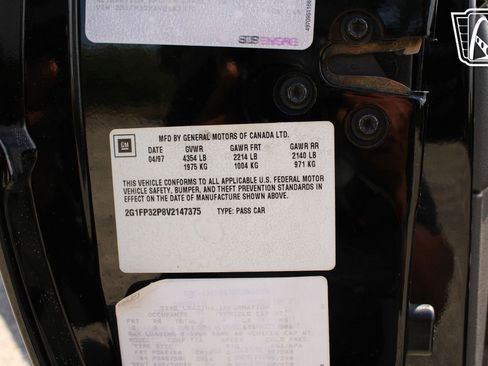 Used 1997 Chevrolet Camaro SS w/ SS Alteration Pkg image 2