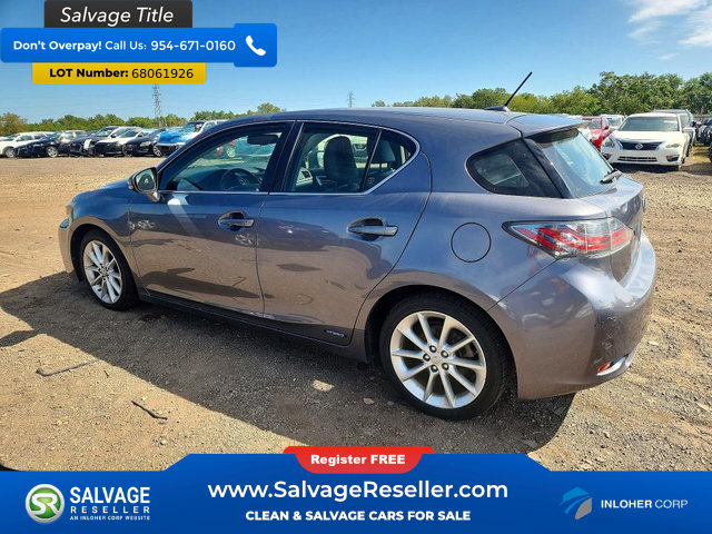 Used 2012 Lexus CT 200h Premium w/ Premium Audio Pkg FWD image 3