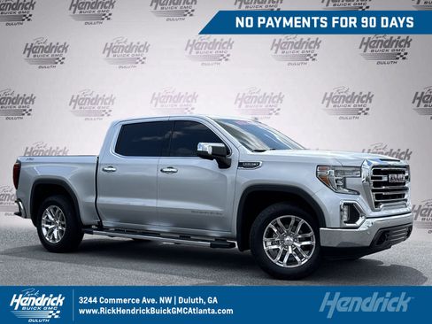 Used 2021 GMC Sierra 1500 SLT w/ SLT Convenience Package AWD/4WD image 1