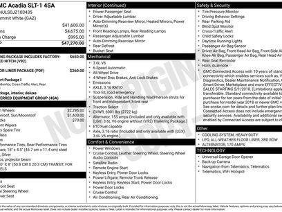 Used 2018 GMC Acadia SLT