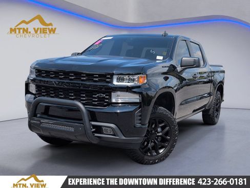 Used 2022 Chevrolet Silverado 1500 Custom w/ LPO, Dark Essentials Package AWD/4WD image 1