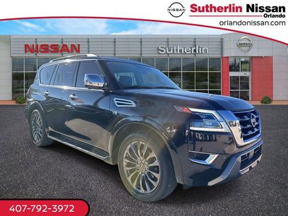Used 2022 Nissan Armada Platinum w/ Captain's Chairs Package