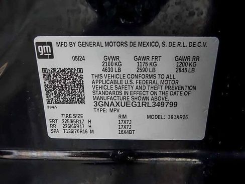 Certified 2024 Chevrolet Equinox LT AWD/4WD image 33