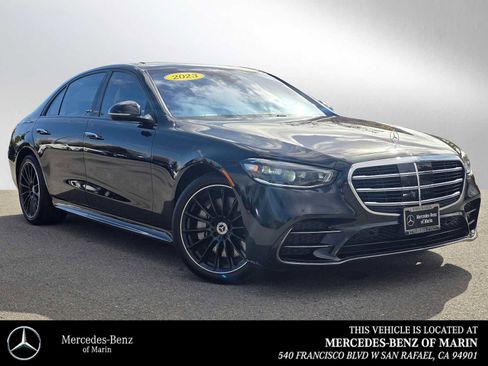 Used 2023 Mercedes-Benz S 500 4MATIC w/ AMG Line image 1