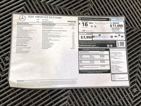 New 2026 Mercedes-Benz GLE 63 AMG S image 18
