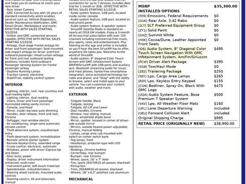 Used 2018 GMC Canyon SLT w/ Driver Alert Package image 3