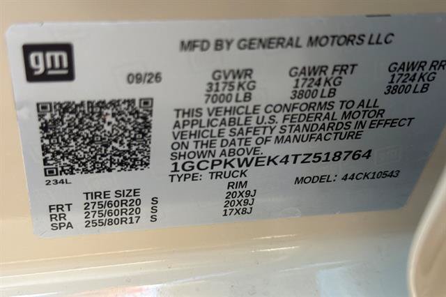 New 2026 Chevrolet Silverado 1500 RST w/ RST Select Package AWD/4WD image 34