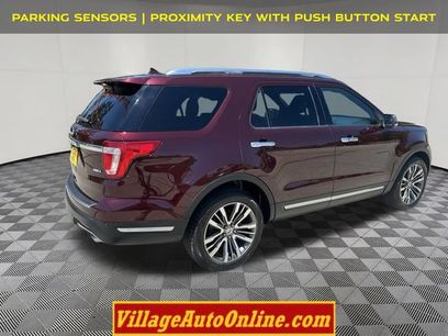 Used 2018 Ford Explorer Platinum
