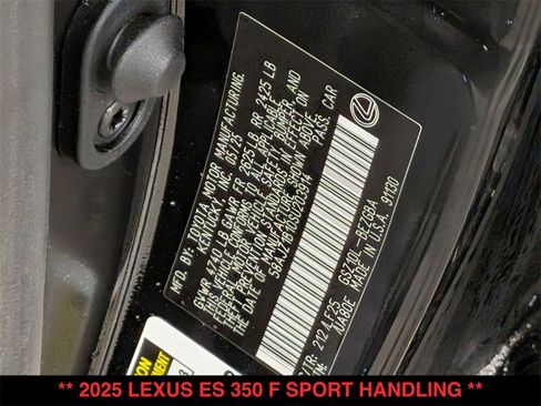 Used 2025 Lexus ES 350 F Sport image 29