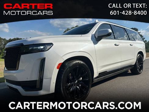 Used 2021 Cadillac Escalade ESV Sport w/ Driver Assist Tech Package image 1