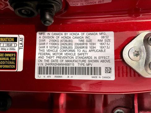 Used 2022 Honda CR-V EX-L image 35