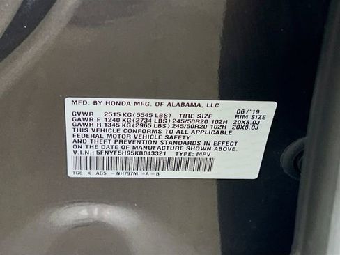 Used 2019 Honda Pilot Touring image 29