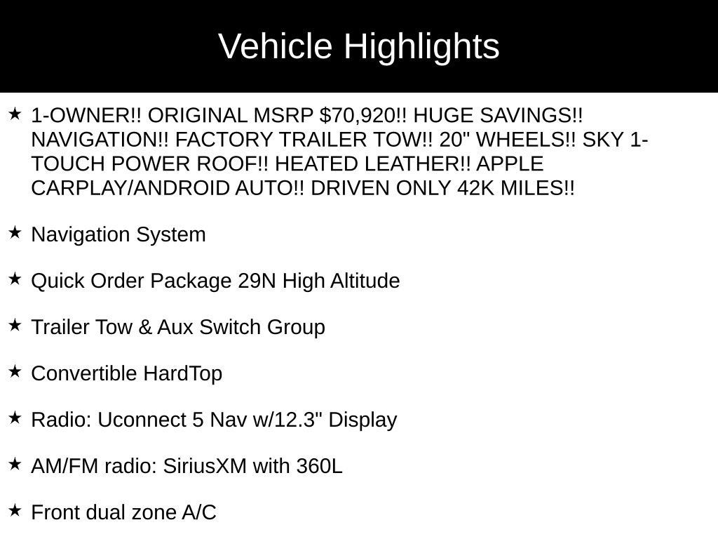 Used 2024 Jeep Wrangler High Altitude AWD/4WD image 33