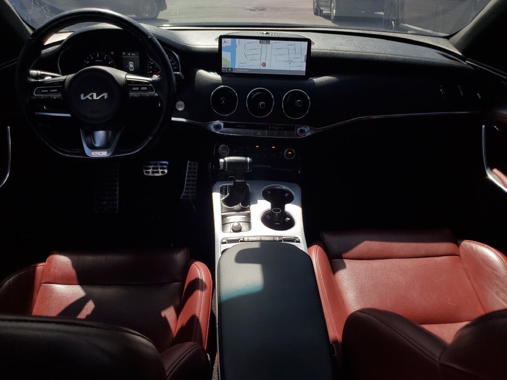 Used 2022 Kia Stinger GT1 w/ Red Interior Color Package RWD image 16