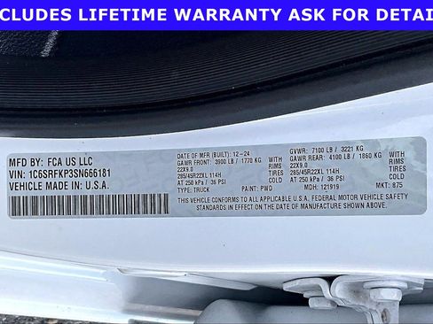 Used 2025 RAM 1500 Tungsten w/ Towing Technology Group AWD/4WD image 31