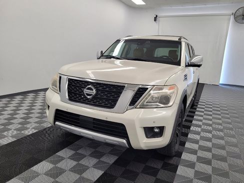 Used 2017 Nissan Armada Platinum w/ Captain Seat Package RWD image 15