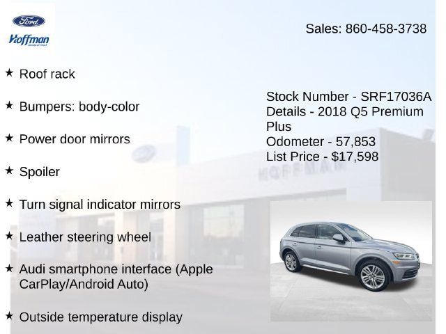 Used 2018 Audi Q5 2.0T Premium Plus AWD/4WD image 30
