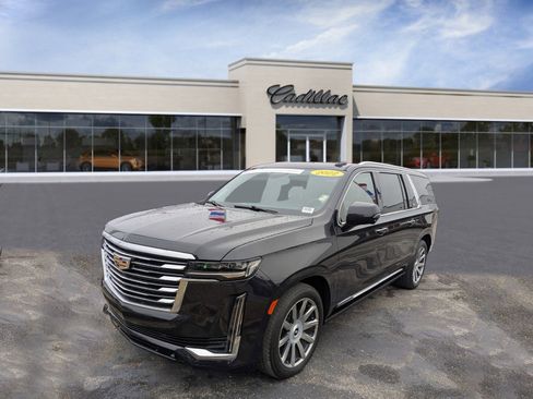 Used 2022 Cadillac Escalade ESV Premium Luxury Platinum w/ Heavy-Duty Trailer Package image 7