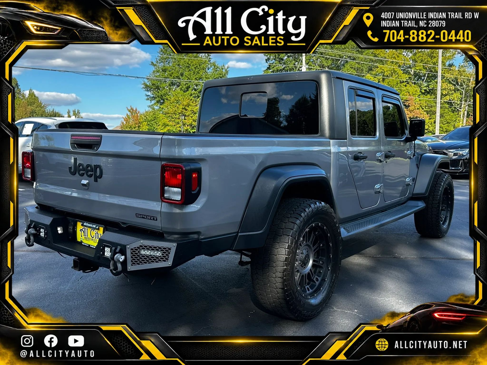 Used 2020 Jeep Gladiator Sport w/ Quick Order Package 24S AWD/4WD image 7