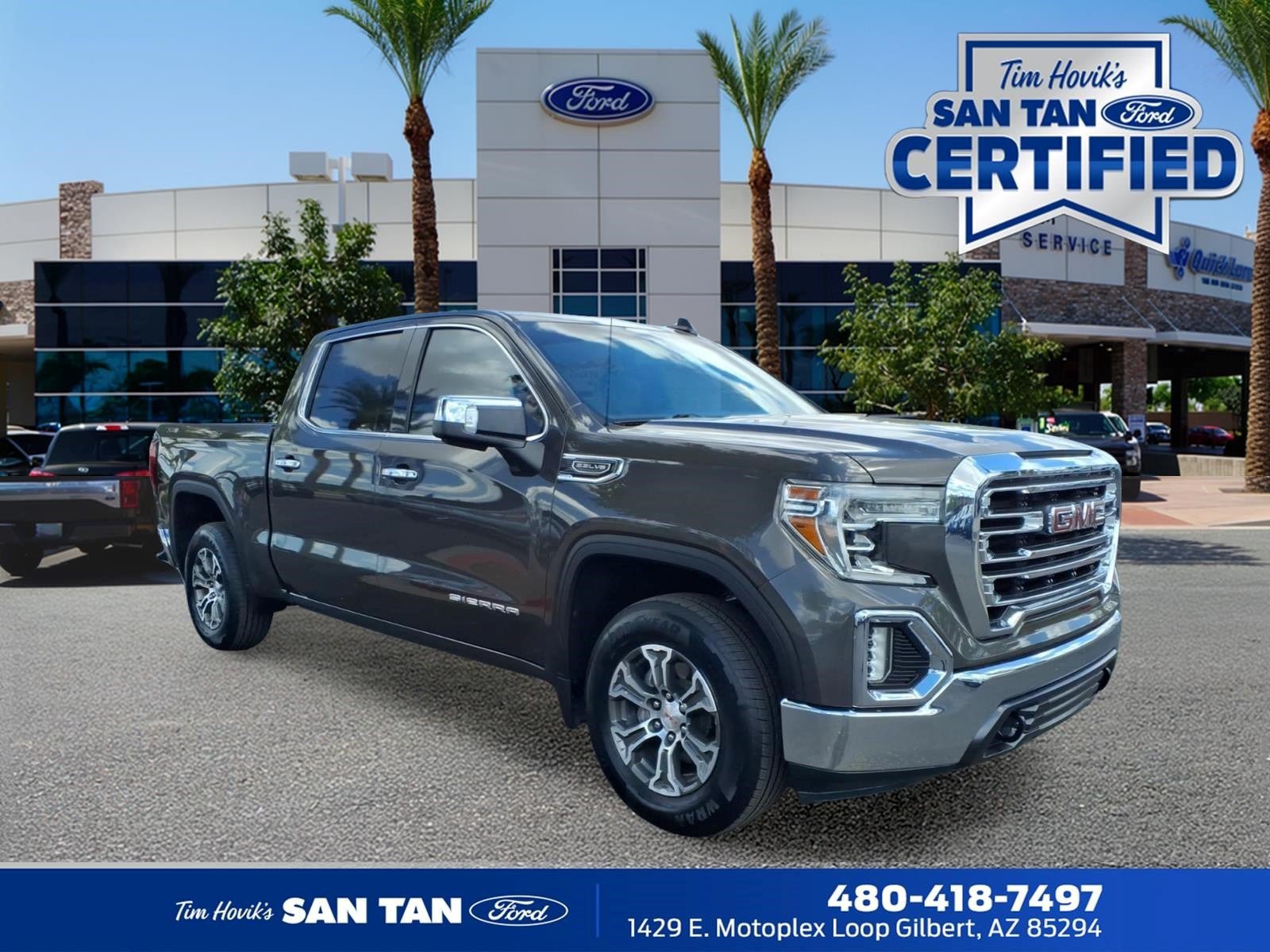 Used 2019 GMC Sierra 1500 SLT w/ X31 Off-Road Package AWD/4WD image 1